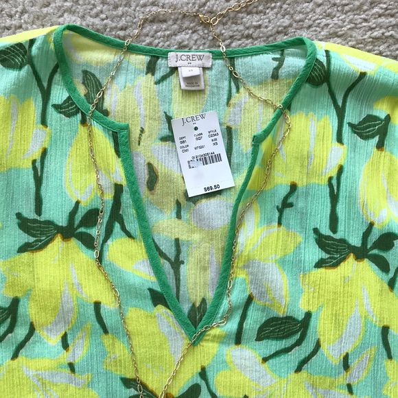 🚫SOLD🚫J. Crew Tissue Tunic - Picture 5 of 6